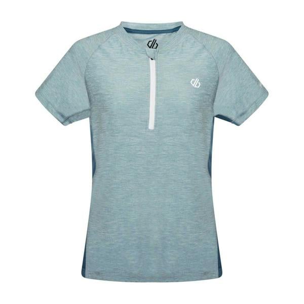 Dare 2B Womens/Ladies Outdare II Jersey - Cameo Green/Dragonfly Green Heather - 