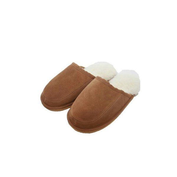 Eastern Counties Leather Unisex James Wool-blend Mules - Camel