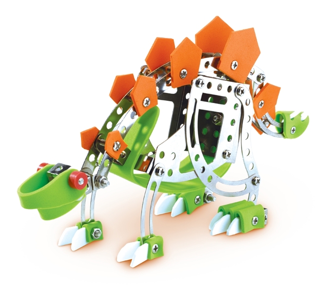 Dino SES Creative Metal dinosaur construction set