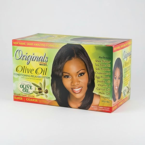 Super strength relaxer for coarse hair