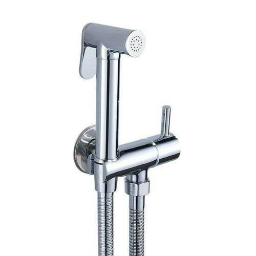 HYGRAD BUILT TO SURVIVE Hand Held Bathroom Bidet Spray Kit With Thermostatic Temperature Mixer Chrome UK