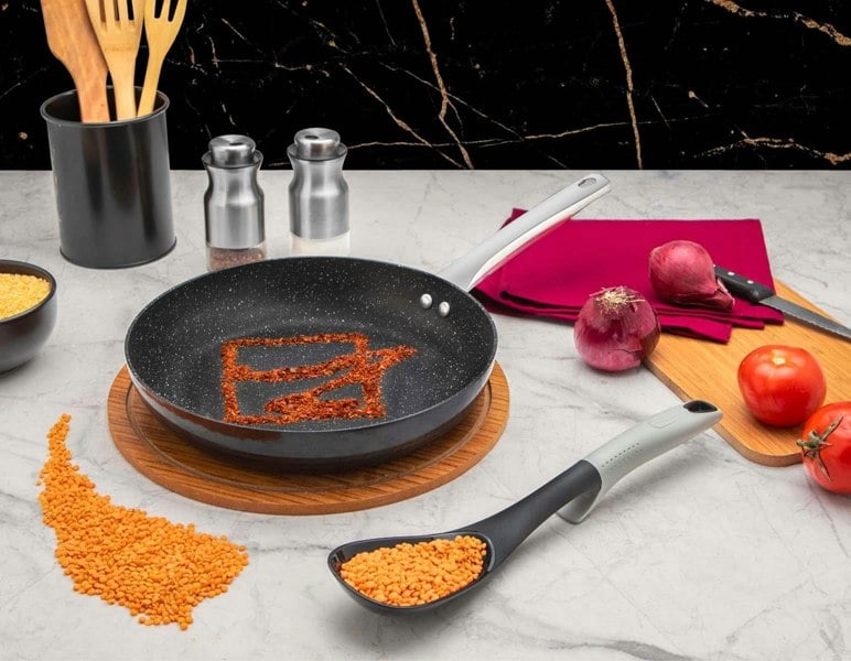 Rozi Zest Gusto Collection Non-Stick Granite Frying Pan