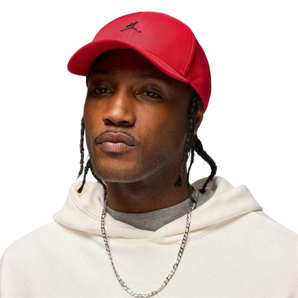 Nike Air Jordan Logo Baseball Cap - Red - 