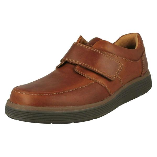 Clarks Mens Clarks Hook & Loop Formal Moccasins Un Abode Strap