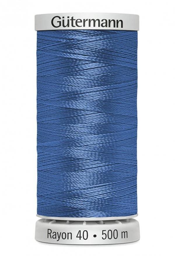 Gutermann No 40 Sulky Rayon Embroidery Thread 500m Rayon Thread Suitable For Embroidery