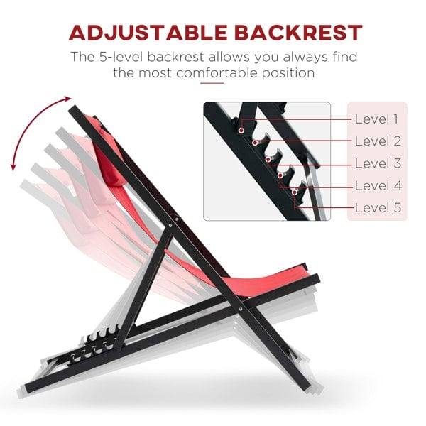 Outdoor Lounge Chair Set