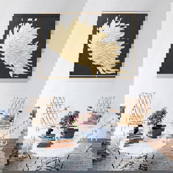 Angel Framed Wall Art Print 90.5*60.5cm-Weilai-Weilai Concept