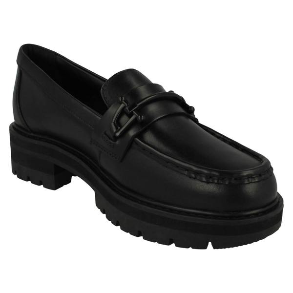 Clarks Ladies Clarks Chunky Sole Loafer Inspired Shoes Orianna Bit