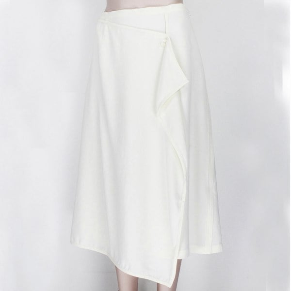 3.1 Phillip Lim midi wrap skirt in a matte crepe fabric