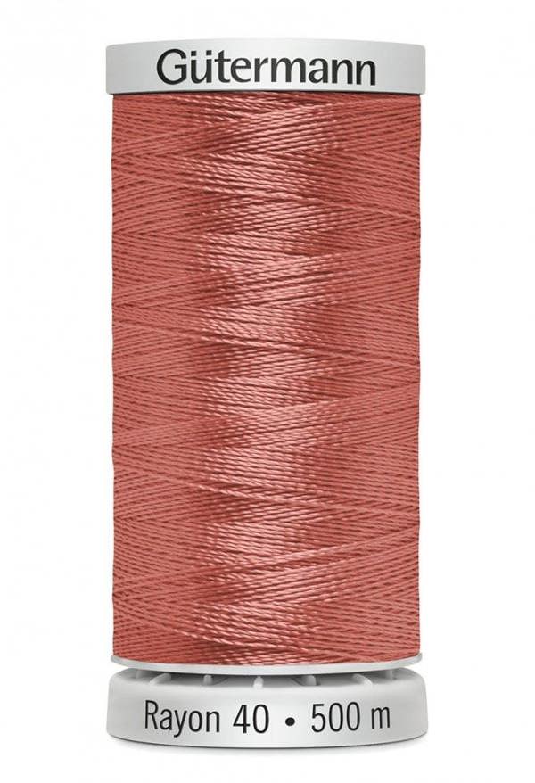 Gutermann No 40 Sulky Rayon Embroidery Thread 500m Rayon Thread Suitable For Embroidery