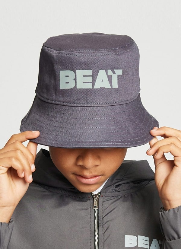 Beat Boyz Club Beat Bucket Hat - Charcoal