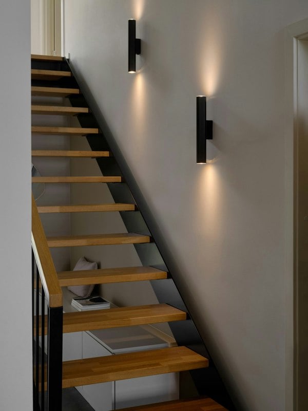 Nordlux Vico long | Wall light | Black