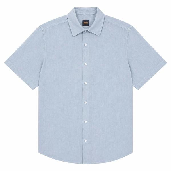 Boss Rash 2 Linen Short Sleeve Shirt