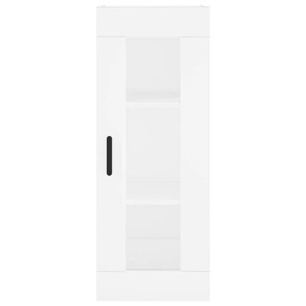 Berkfield Highboard White 34.5x34x180 cm Engineered Wood