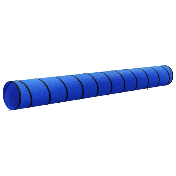 Berkfield Dog Tunnel Blue �_�”�_ 55x500 cm Polyester