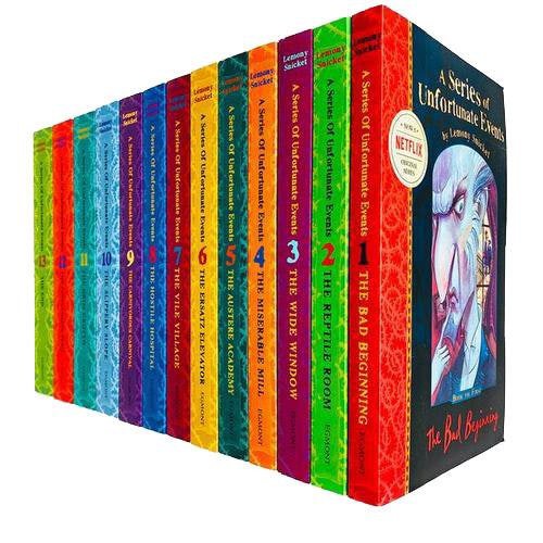 Egmont Lemony Snicket A Series Of Unfortunate Events Complete Collection 13 Children Books Set