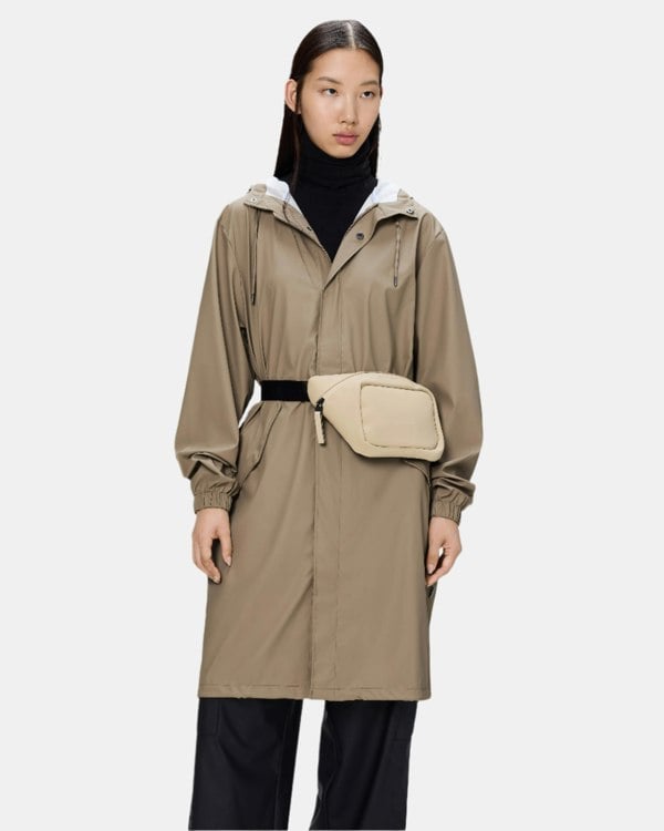 Rains Unisex Fishtail Parka - 133 Beige