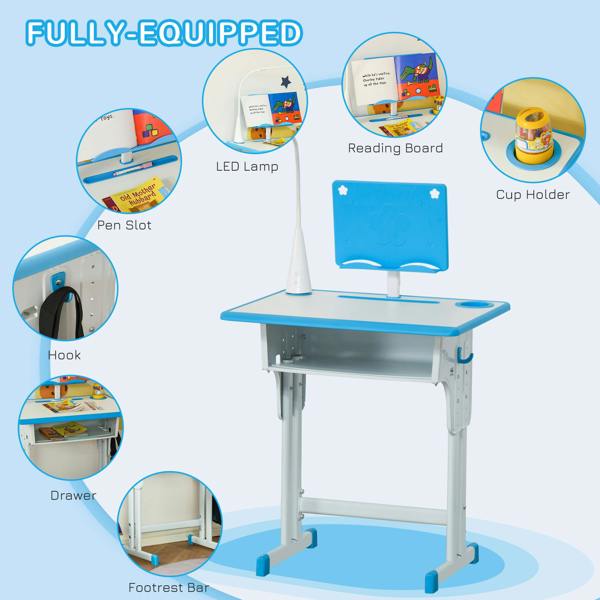 Children''s Study Table And Chair Set