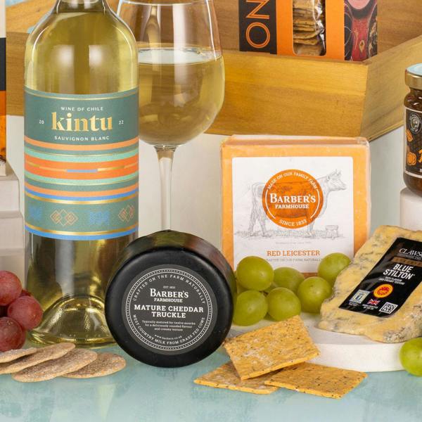 Summer Cheese & Wine Gift