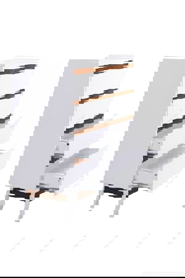 Living and Home 4-Tier Drawers Bedroom Chest Storage Cabinet