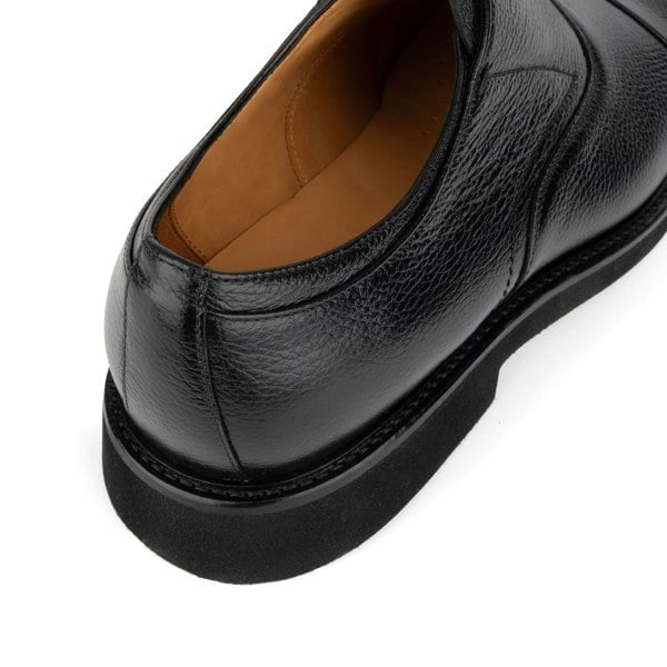 Embassy London Dunlee - Black - Men's leather slip-on loafer