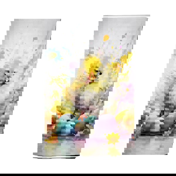 Warren Reed Easter Chick Splashart Tea Towel