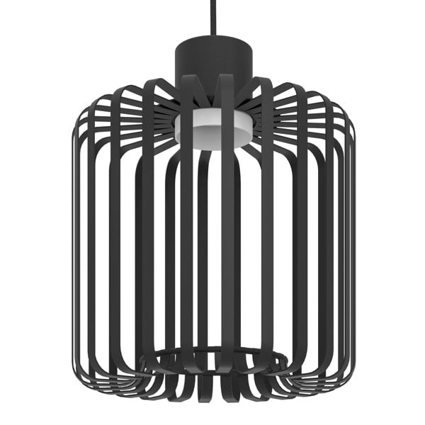 EGLO Ginestrone-Z Black Steel RGB 3-Light Pendant Light