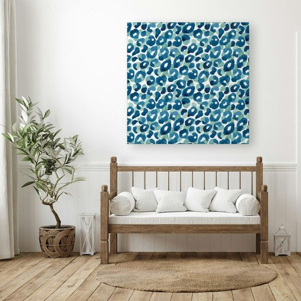 Warren Reed Watercolour Leopard Print Canvas