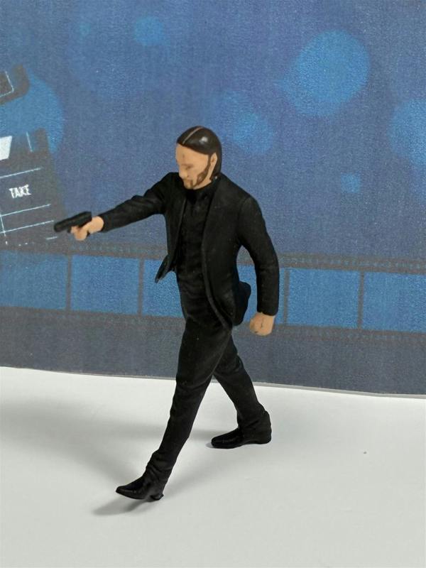 MCSlots John Wick 1:43 Scale Painted Figure Cartrix CTPL047