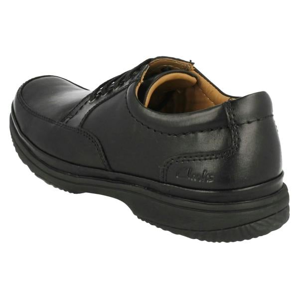 Clarks Mens Clarks Flexlight Wide Fitting Lace Up Shoe Swift Mile