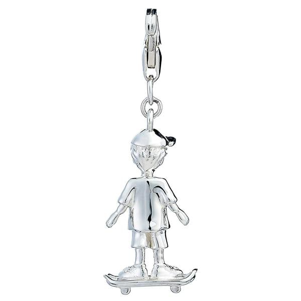 Mylee London Sterling Silver Skateboarder Charm