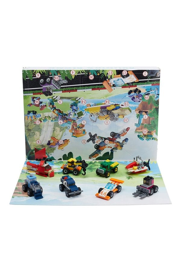 Living and Home 24 Pcs Insects Racing Car Building Kits Toy Christmas Gift