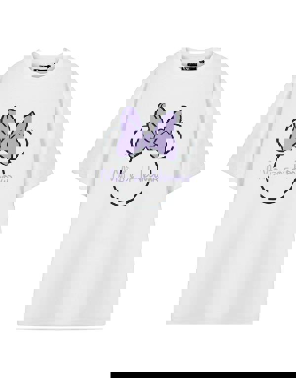 Disney Minnie Mouse Womens White Maid Of Honour Hen Party Short Sleeved T-Shirt