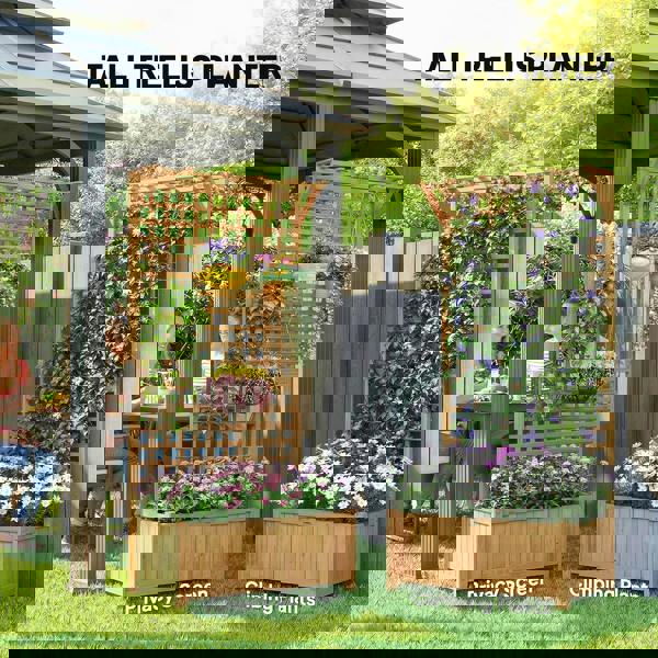 Multi-functional Garden Bed