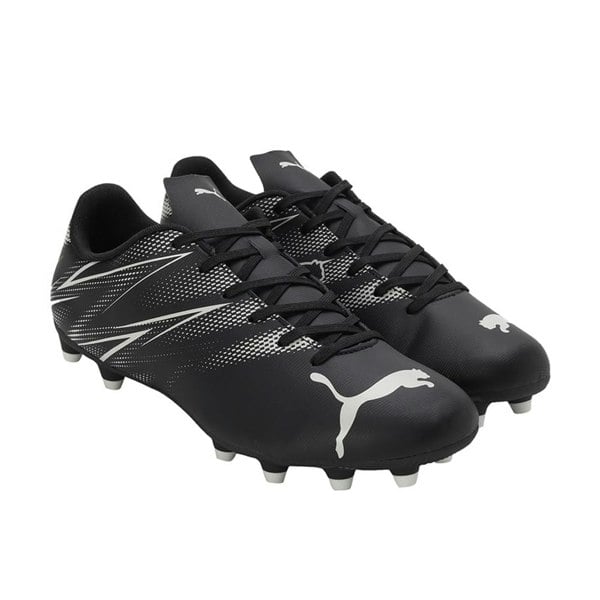 Puma Mens Attacanto FG/AG Football Boots - Black/Silver