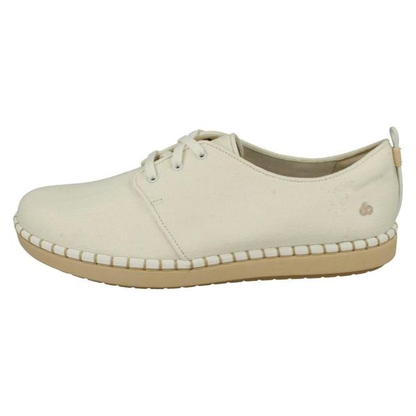 Clarks Ladies Clarks Casual Lace Up Trainers Step Glow Lace