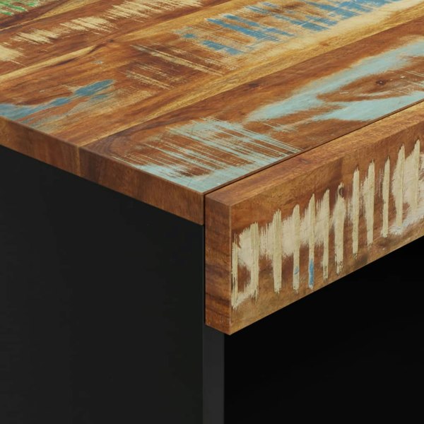 Berkfield Side Cabinet 60x33x75 cm Solid Wood Reclaimed