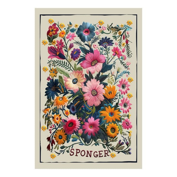 Love Frankie Sponger Tea Towel