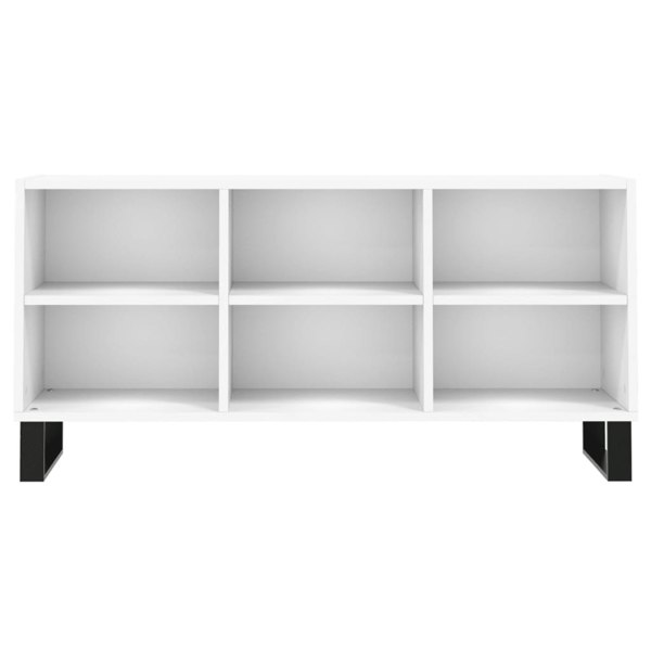 Berkfield TV Cabinet White 103.5x30x50 cm Engineered Wood