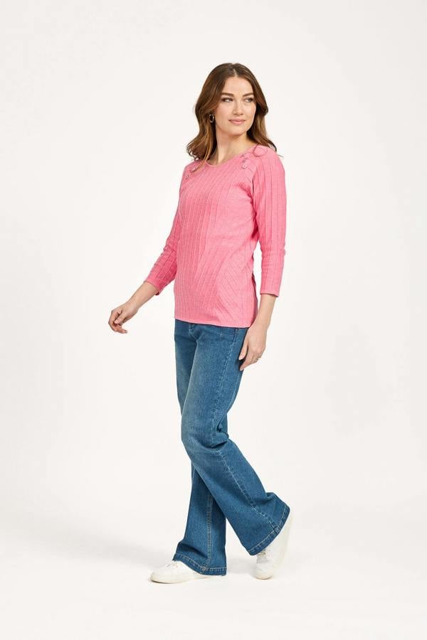 Mudflower All-Over Ribbed Jumper