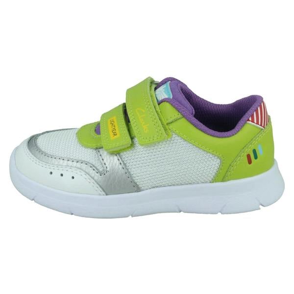 Clarks Childrens Clarks Hook & Loop Casual Trainers Ath Howdy