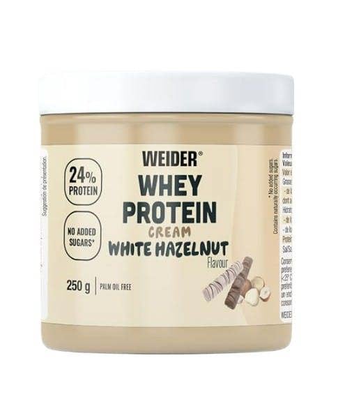 Weider Whey Protein Cream, White Hazelnut - 250g
