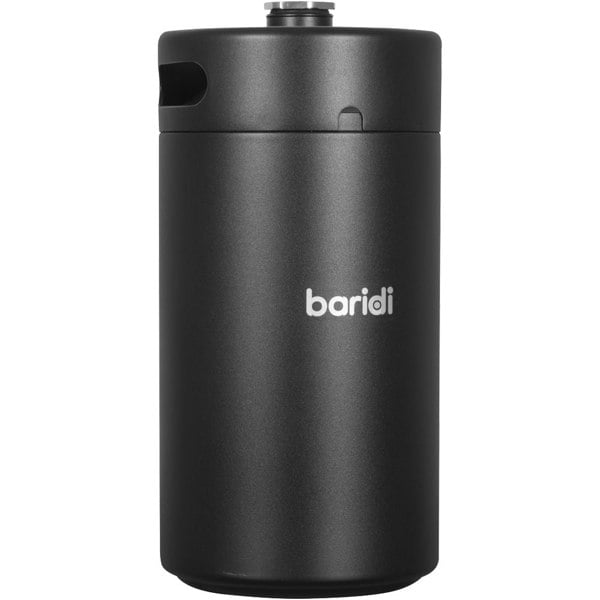 5L Matt Black Mini Growler Keg - Beer & Soft Drinks Dispenser Canister Barrel