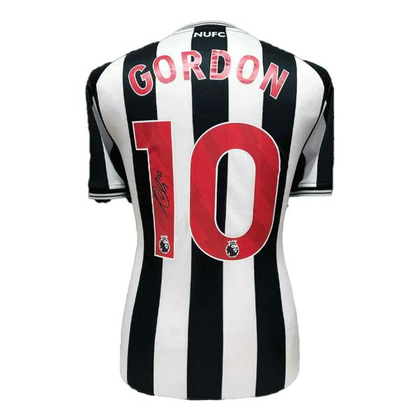 Unbranded Anthony Gordon signed Newcastle United Shirt — Unframed