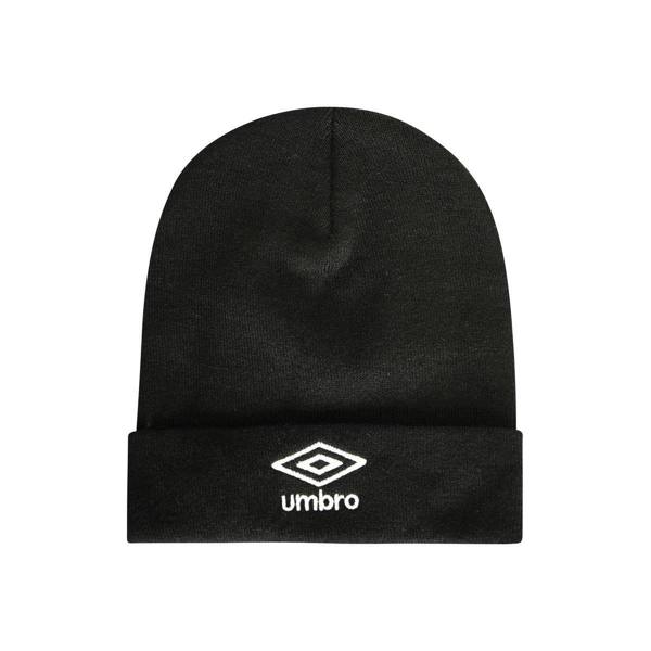 Umbro Childrens/Kids Logo Beanie - Black - 