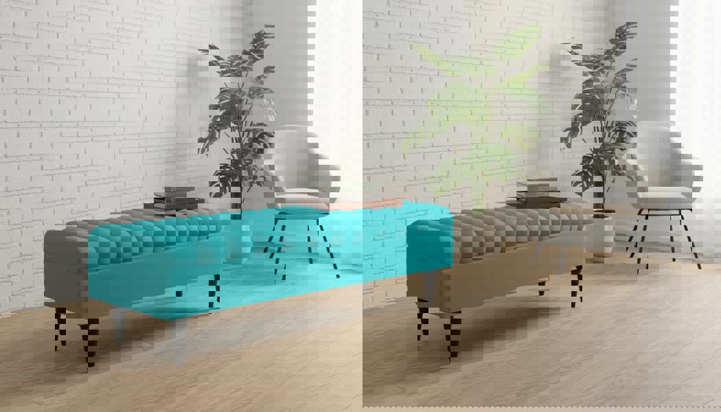 Modern Aqua Storage Ottoman – Space-Saving Furniture for UK Homes - ISTOOLS