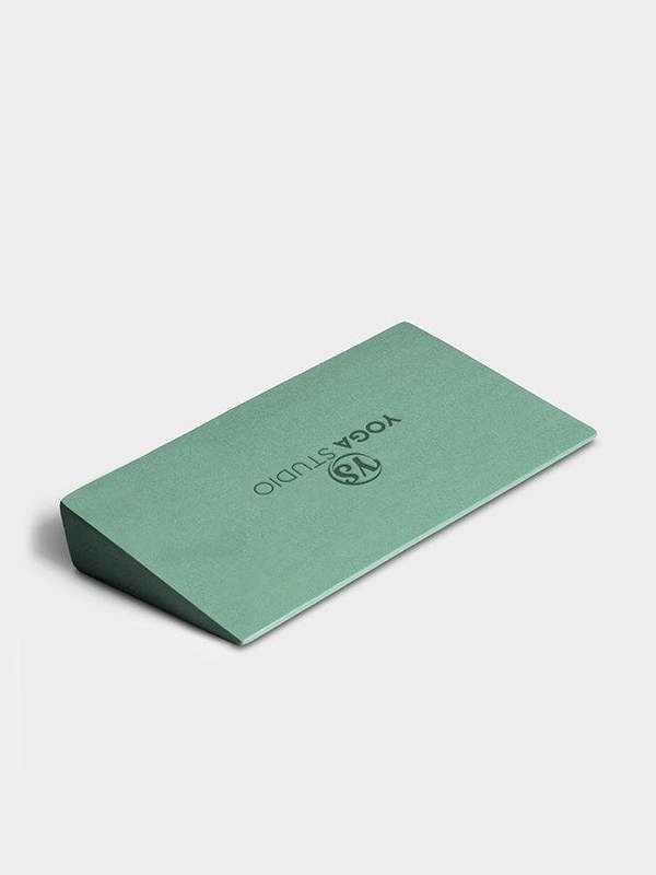 Yoga Studio EVA Foam Half Yoga Wedge - Sage Green