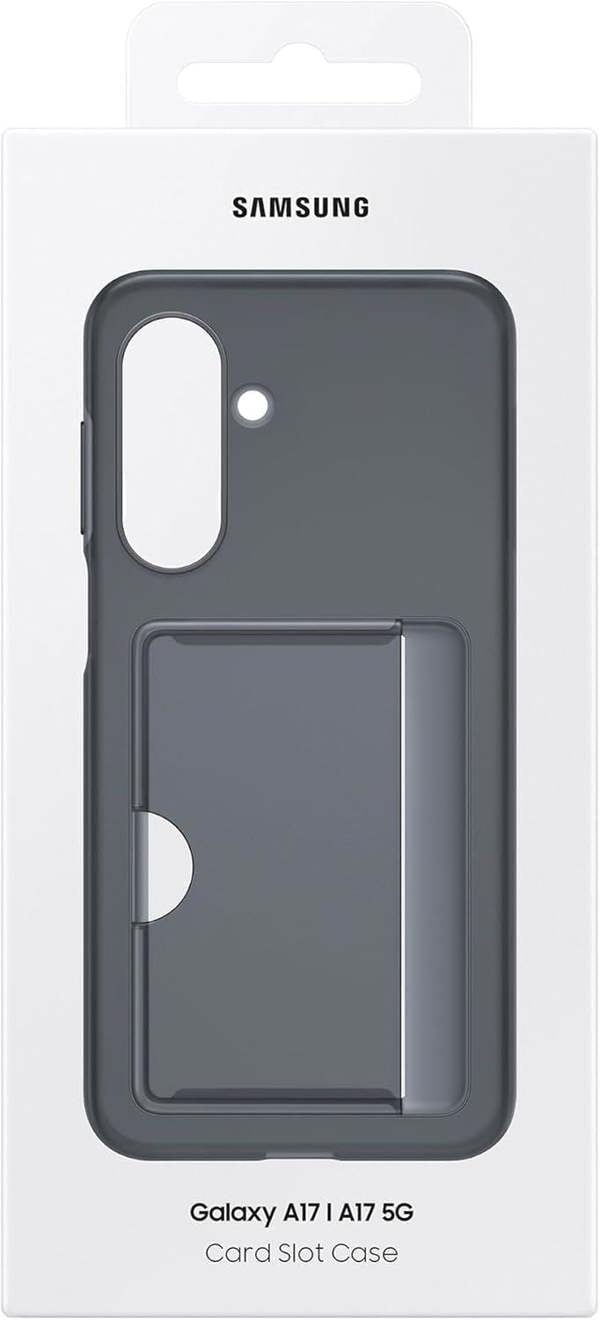 Samsung Galaxy A17 5G 6.7" Card Slot Case Black - EF-OA176TBEGWW