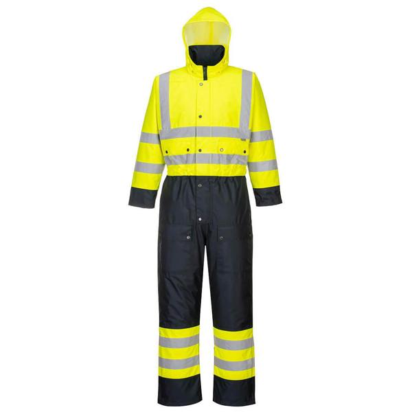 Hi-Vis Contrast Winter Coverall Portwest