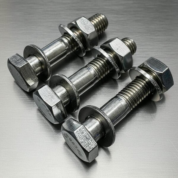 Fixaball M8 Hex Bolt Nut Washers A2 304 Stainless Steel